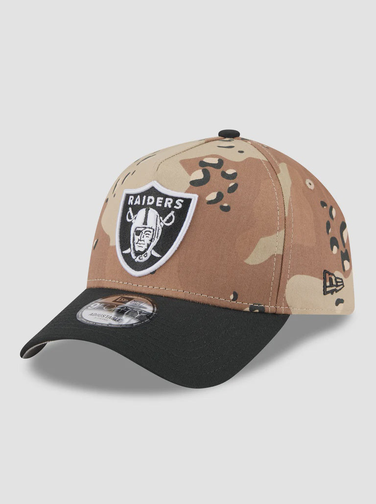NEC-D74 (New era 940 A frame desert washed 2 tone las vegas raiders desert camo/black snapback grey UV osfm) 62692890