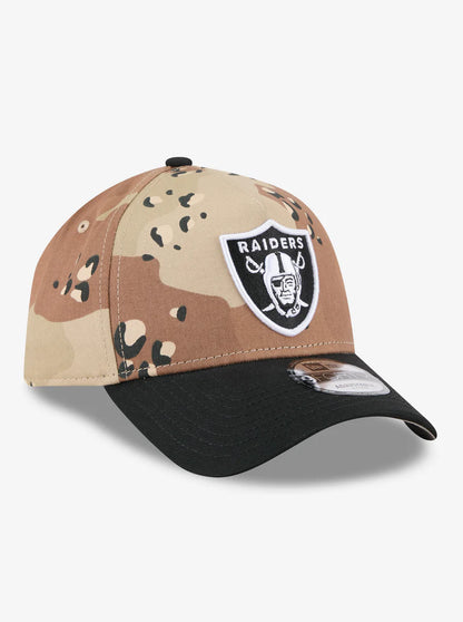 NEC-D74 (New era 940 A frame desert washed 2 tone las vegas raiders desert camo/black snapback grey UV osfm) 62692890