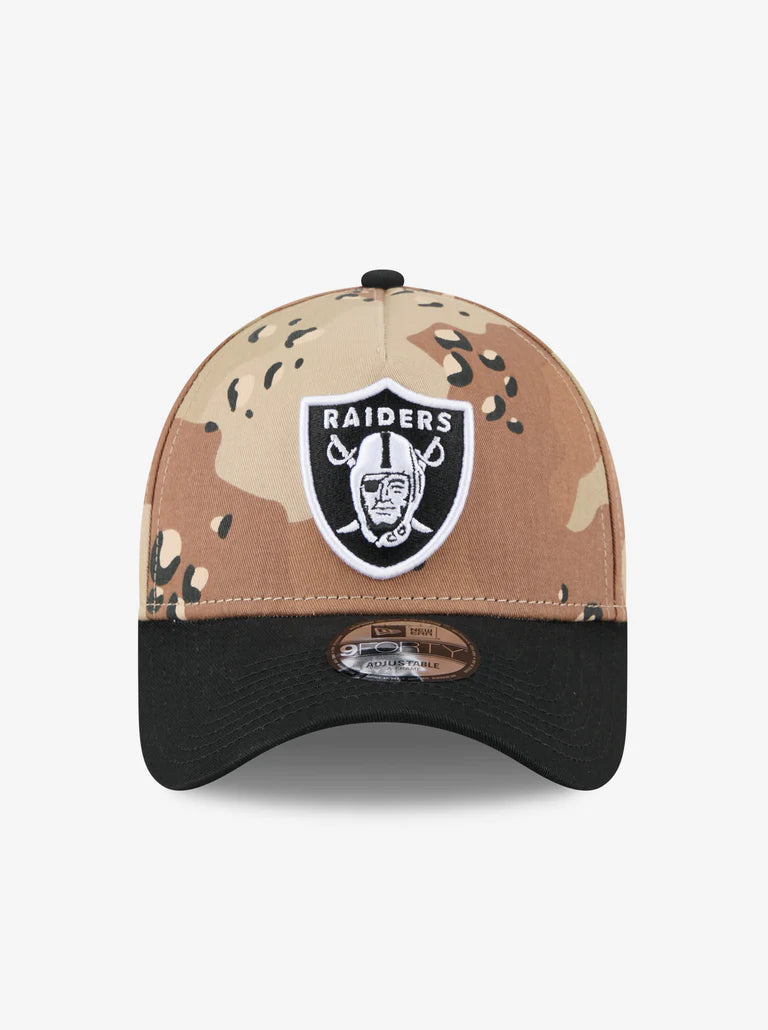 NEC-D74 (New era 940 A frame desert washed 2 tone las vegas raiders desert camo/black snapback grey UV osfm) 62692890