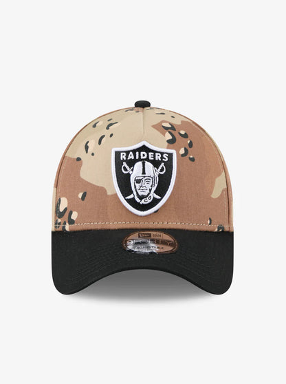 NEC-D74 (New era 940 A frame desert washed 2 tone las vegas raiders desert camo/black snapback grey UV osfm) 62692890