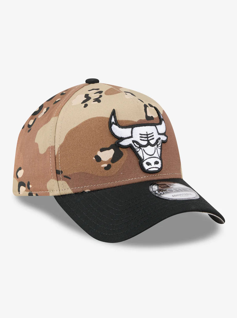 NEC-E74 (New era 940 A frame desert washed 2 tone chicago bulls desert camo/black snapback grey UV osfm) 62692890