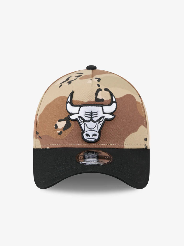 NEC-E74 (New era 940 A frame desert washed 2 tone chicago bulls desert camo/black snapback grey UV osfm) 62692890