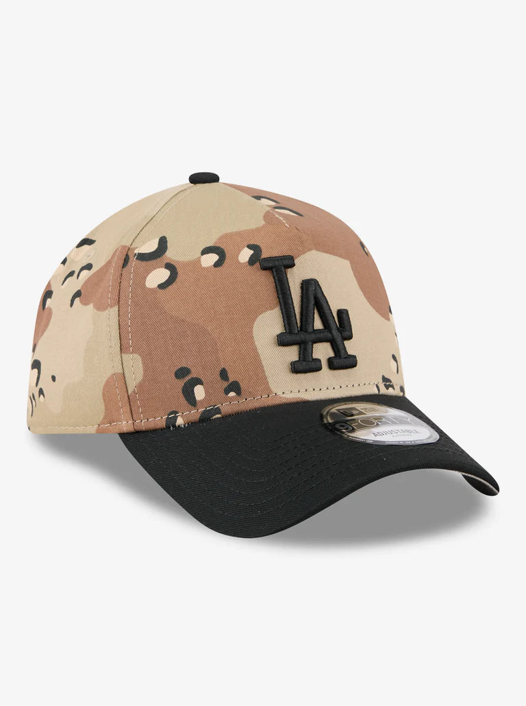 NEC-F74 (New era 940 A frame desert washed 2 tone los angeles dodgers desert camo/black snapback grey UV osfm) 62692890