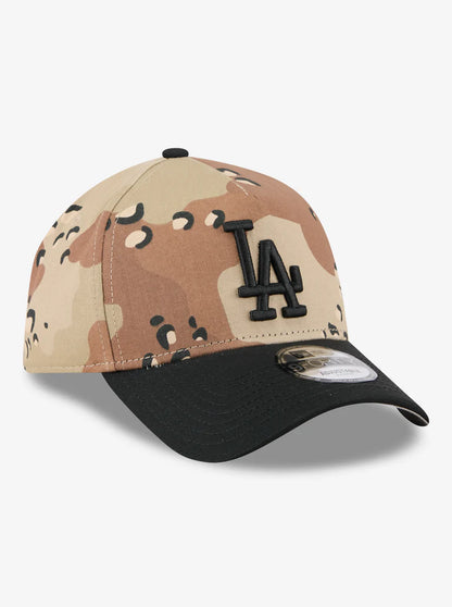 NEC-F74 (New era 940 A frame desert washed 2 tone los angeles dodgers desert camo/black snapback grey UV osfm) 62692890