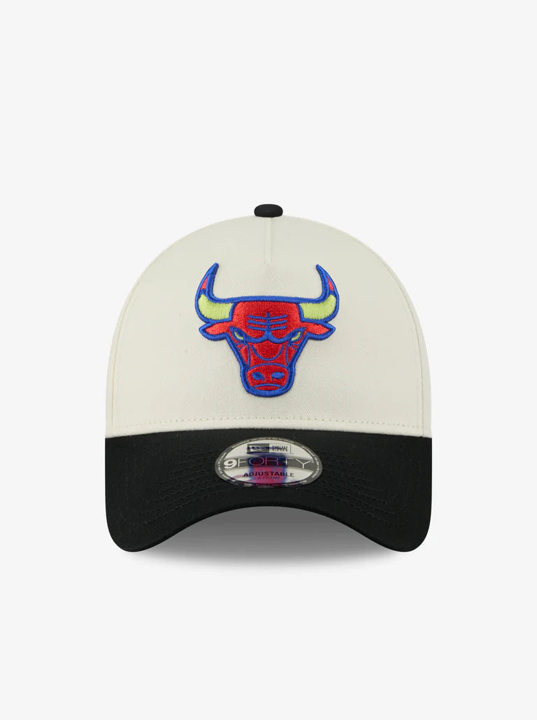 NEC-A74 (New era 940 A frame chicago bulls thermo 2 tone chrome white/black snapback royal UV osfm) 62692450