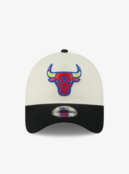 NEC-A74 (New era 940 A frame chicago bulls thermo 2 tone chrome white/black snapback royal UV osfm) 62692450
