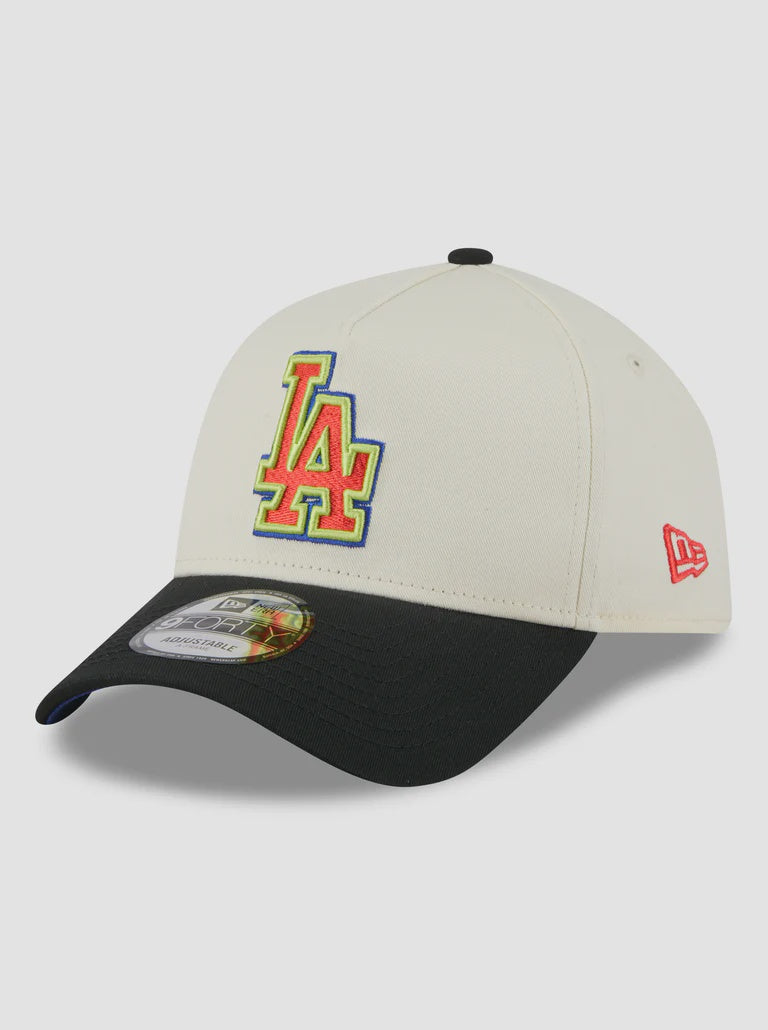 NEC-C74 (New era 940 A frame los angeles dodgers thermo 2 tone chrome white/black snapback royal UV osfm) 62692450