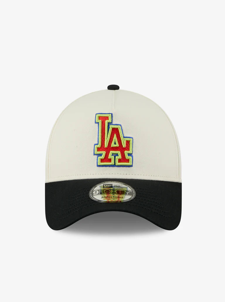 NEC-C74 (New era 940 A frame los angeles dodgers thermo 2 tone chrome white/black snapback royal UV osfm) 62692450