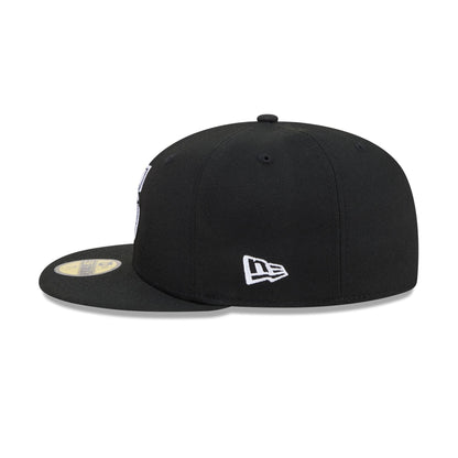 NEC-M74 (New era 5950 minnesota twins fitted hat black/white) 82693750