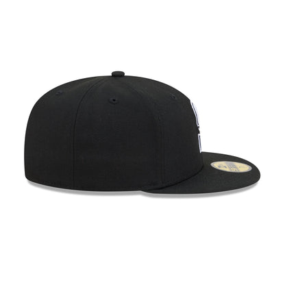 NEC-M74 (New era 5950 minnesota twins fitted hat black/white) 82693750