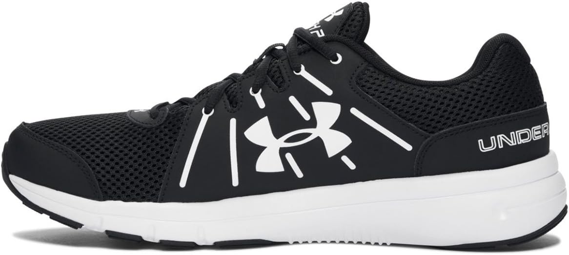 UA-X2 (UNDER ARMOUR M DASH RN 2 BLK/WHT) 21796087