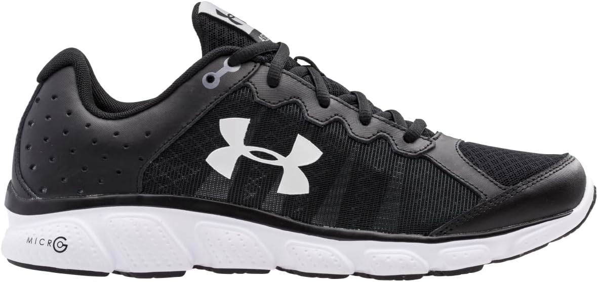 UA-J2 (UNDER ARMOUR MICRO G ASSERT 6 2E BLK/WHT) 81697391