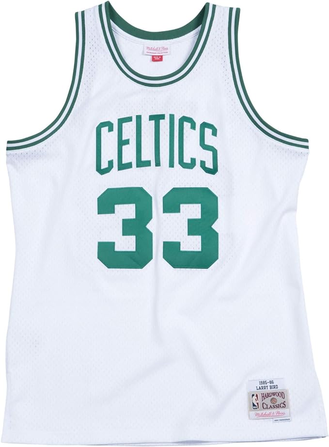 MNA-G34 (Mitchell and ness swingman jersey celtics bird 85-86home white) 122398695