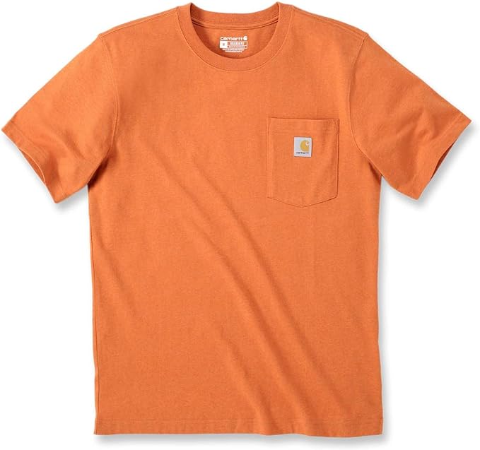 CHA-W5 (Carhartt relaxed fit heavyweight K87 pocket t-shirt marmalade heather) 32492471