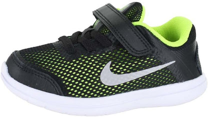 N-A91 (NIKE FLEX RN TDV BLK/M SIL) 81693581