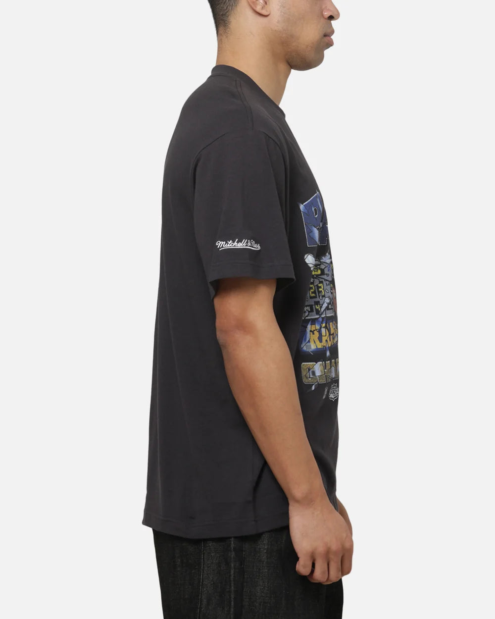 MNA-U53 (Mitchell & ness los angeles rams smashed scoreboard tee washed black) 92693043