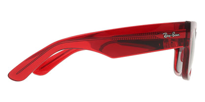 RB-B (Ray-ban mega wayfarer transparent red frame/dark grey lenses) 925912863