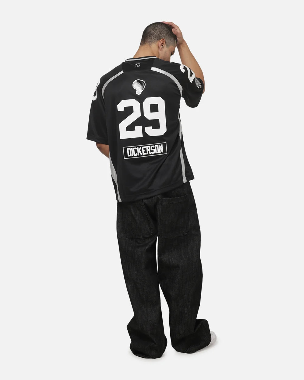 MNA-R53 (Mitchell & ness los angeles rams established jersey black) 82699565