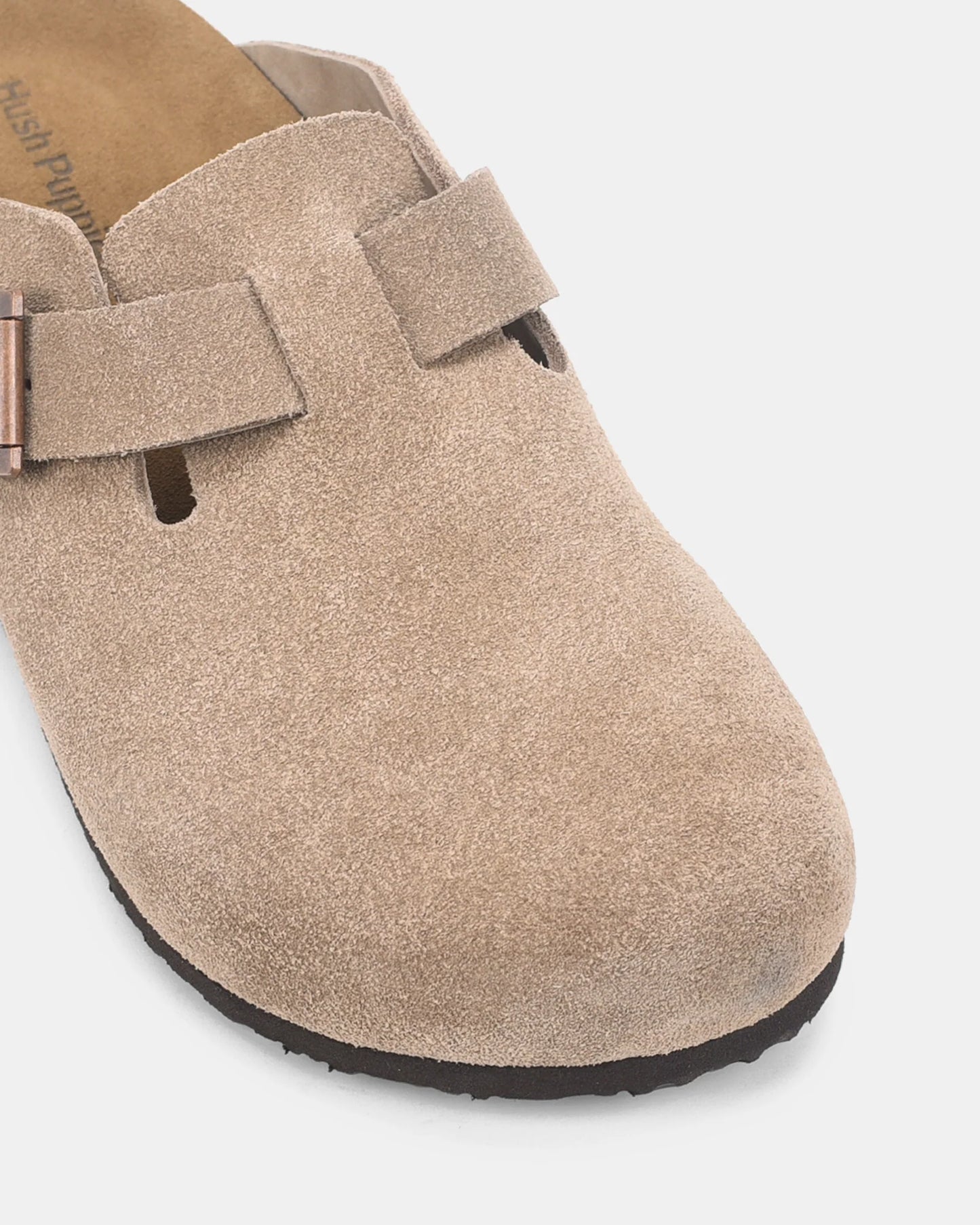 HP-A5 (Hush puppies blakely clog taupe suede) 82697021