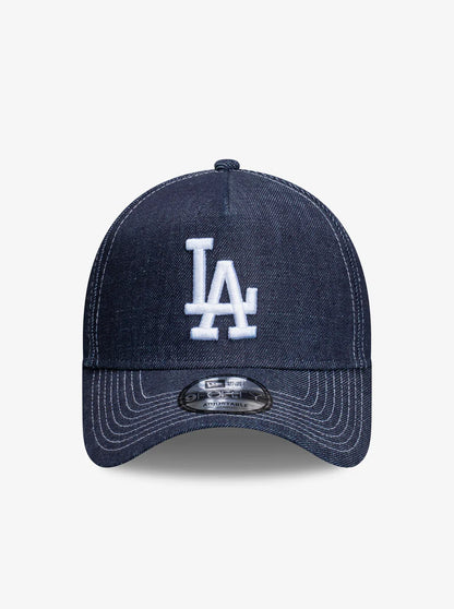 NEC-T73 (New era 940 A frame los angeles dodgers denim contrast snapback denim/white - denim UV osfm) 52692670