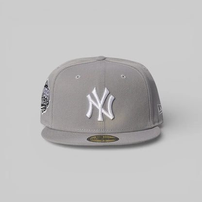 NEC-M71 (New era 5950 seasonal new york yankees gray fitted hat) 12693970