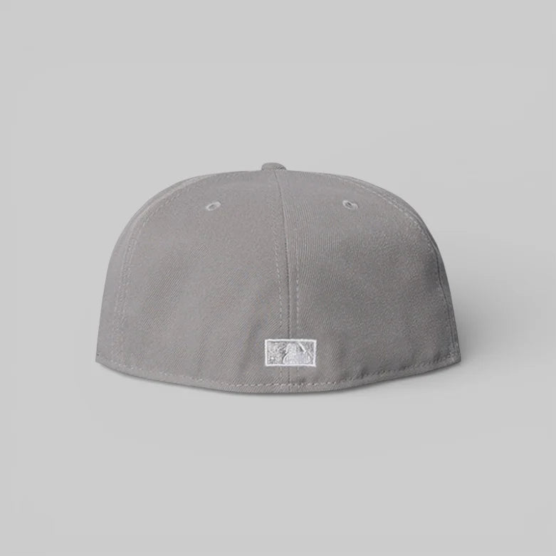 NEC-M71 (New era 5950 seasonal new york yankees gray fitted hat) 12693970
