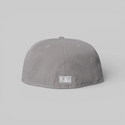 NEC-M71 (New era 5950 seasonal new york yankees gray fitted hat) 12693970