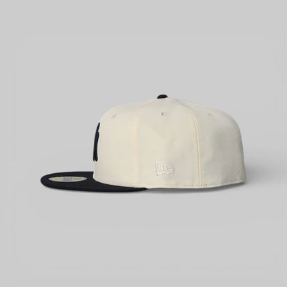 NEC-A71 (New era new york yankees fitted hat chrome/navy) 12693970