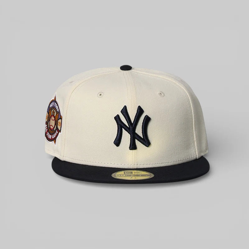 NEC-A71 (New era new york yankees fitted hat chrome/navy) 12693970