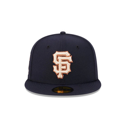 NEC-H71 (New era 5950 seasonal san francisco giants navy/stone fitted hat) 12693970