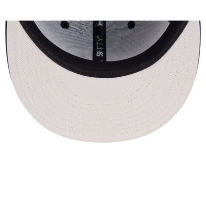 NEC-I71 (New era 5950 seasonal detroit tigers navy/stone fitted hat) 12693970