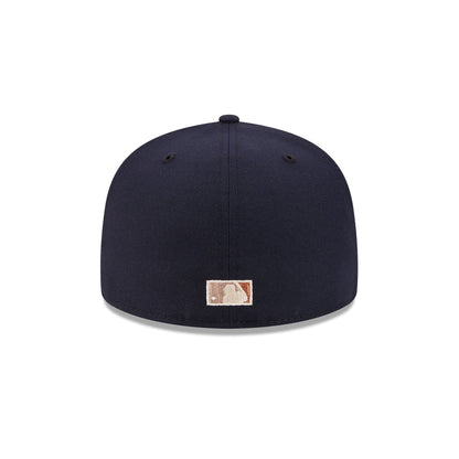 NEC-L71 (New era 5950 seasonal los angeles dodgers navy/stone fitted hat) 12693970
