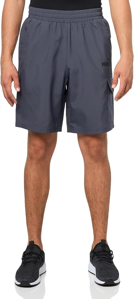 PA-E11 (Puma essentials woven cargo shorts galactic gray) 102493000