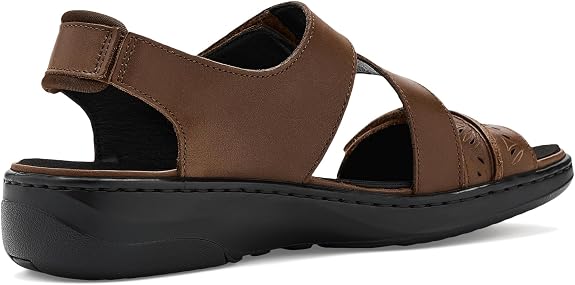 PR-J1 (Propet women's wide garnet sandals brown) 82698200