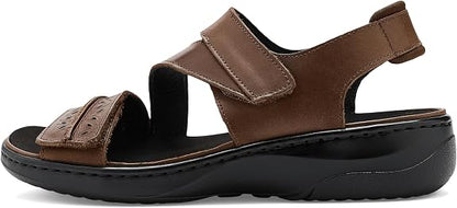 PR-J1 (Propet women's wide garnet sandals brown) 82698200