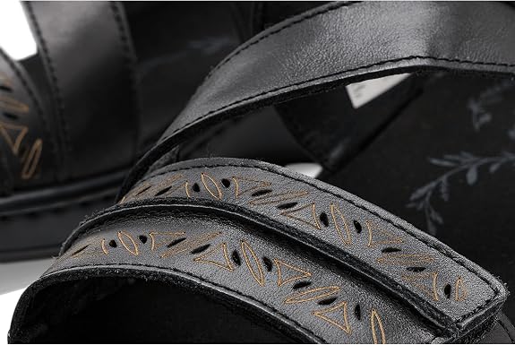 PR-I1 (Propet women's 2E width garnet sandals black) 82698200