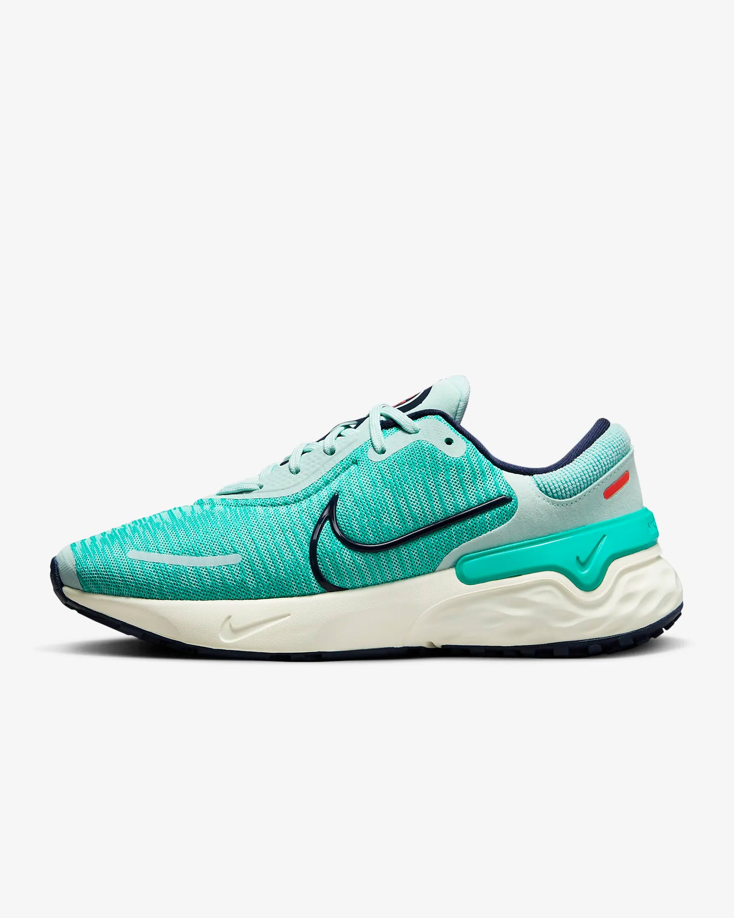 N-G136 (Nike womens renew run 4 jade ice/obsidian/jade clear) 92398184