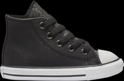 CT-I31 (CHUCK TAYLOR INFANT GLITTER HI BLK/WHT) 111893100