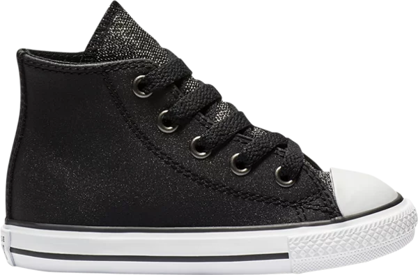 CT-I31 (CHUCK TAYLOR INFANT GLITTER HI BLK/WHT) 111893100