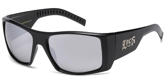 L-R5 (Locs sunglasses extra large black - silver lens) 9269956