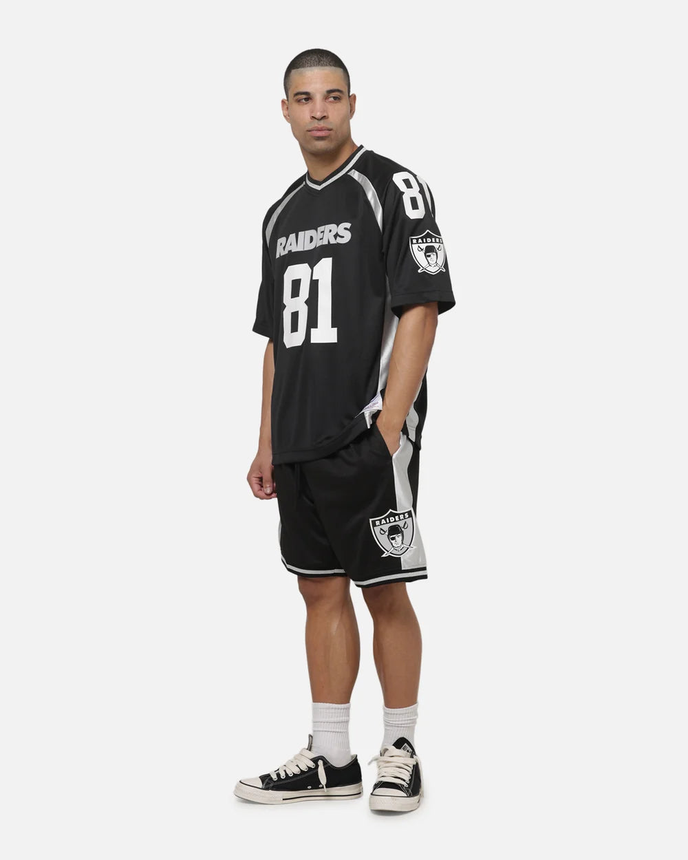 MNA-N53 (Mitchell & ness las vegas raiders established jersey black) 82699565