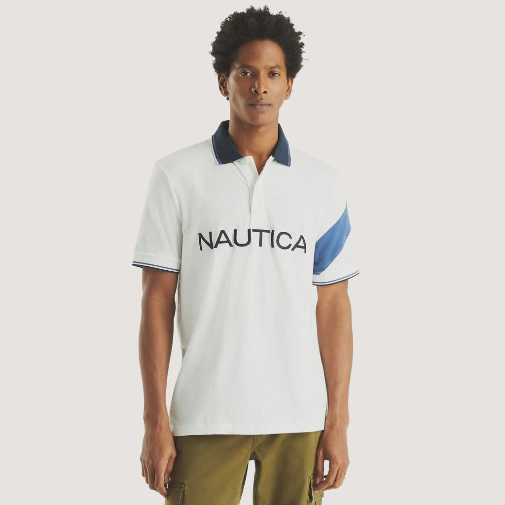NTA-O13 (Nautica large logo short sleeve polo) 122594783