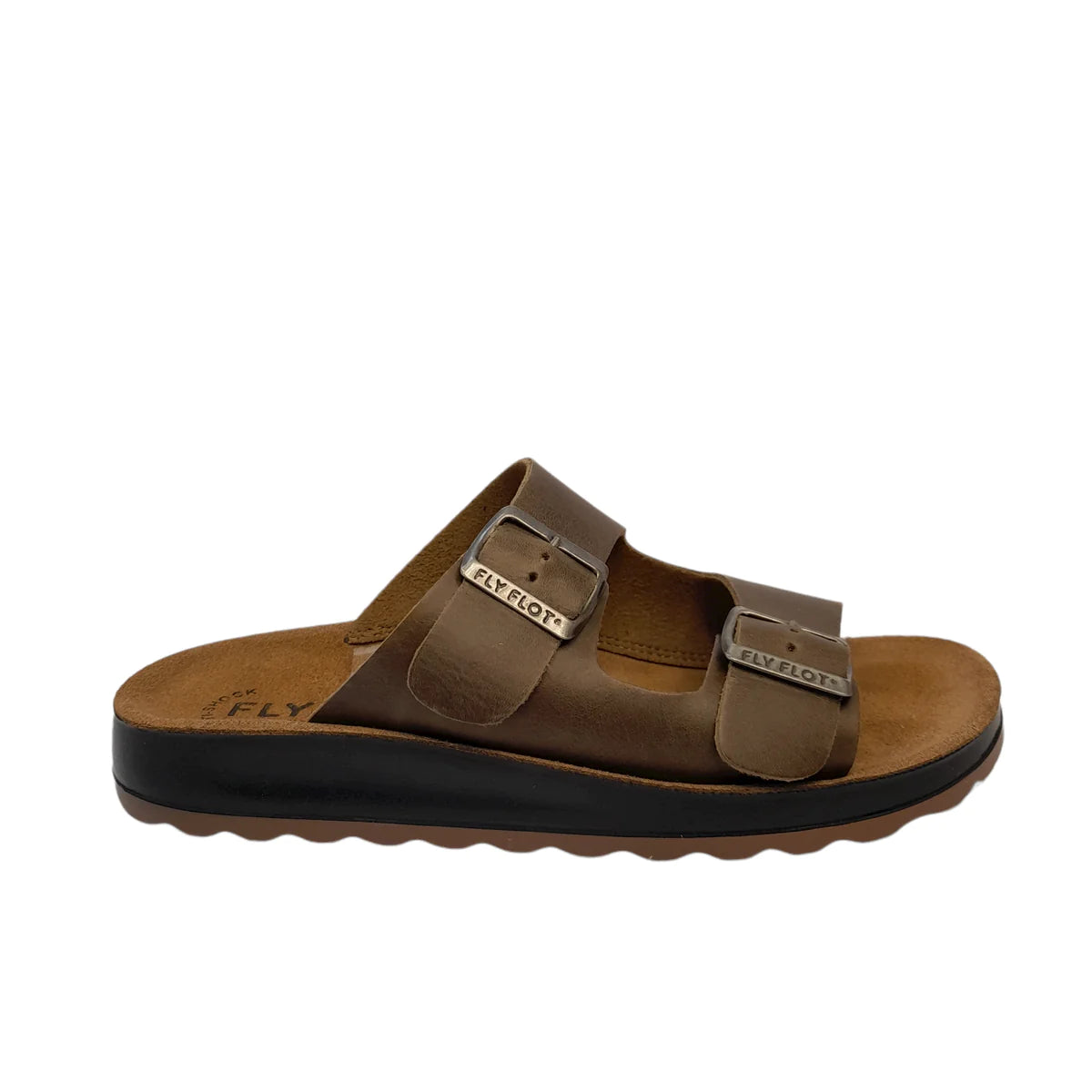 FF B Fly flot sandal dark brown 82395690 Otahuhu Shoes