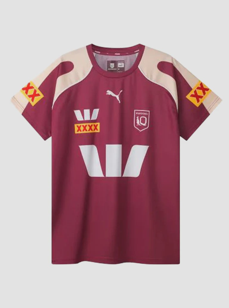 PA-P12 (Puma 2026 queensland training t-shirt burgundy/white) 62695000
