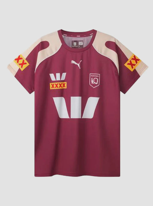 PA-P12 (Puma 2026 queensland training t-shirt burgundy/white) 62695000