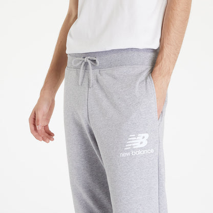 NBA-O3 (Logo stacked sweatpants athletic grey) 22293600