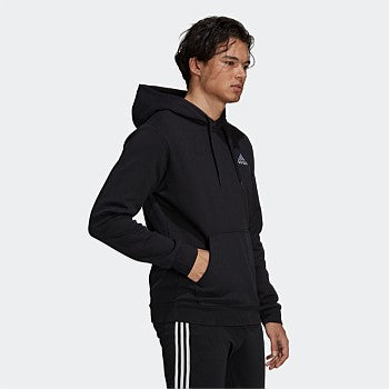 AA-C23 (Adidas essentials fleece hoodie black/white) 32493610