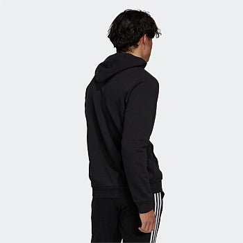 AA-C23 (Adidas essentials fleece hoodie black/white) 32493610