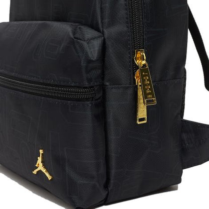 NE-P25 (Nike jordan mini backpack bag black/metallic gold) 72493996