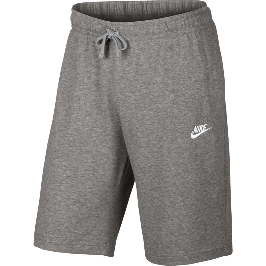 NA-J5 (NIKE SPORTSWEAR SHORTS JSY CLUB DARK GREY HEATHER/WHITE) 11792430